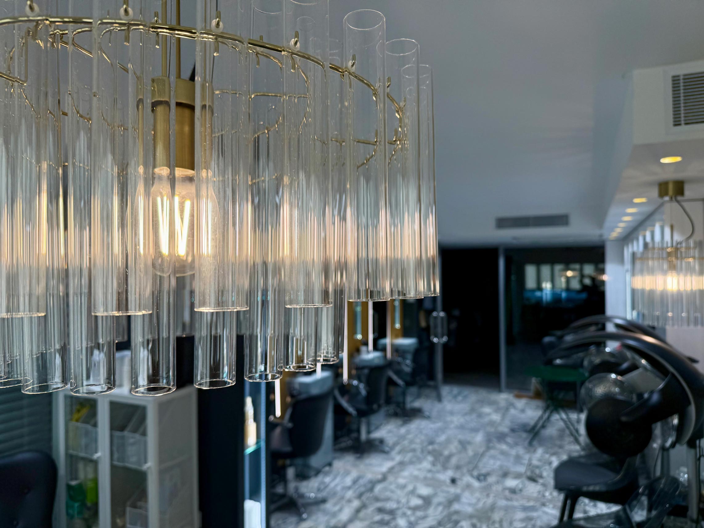 Les espaces de soin du salon
